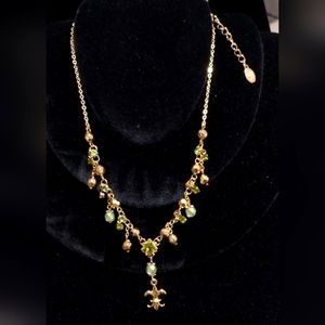 NWT Cookie Lee Genuine‎ Crystal Necklace - #155